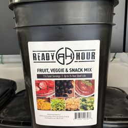 Ready Hour Fruit, Veggie & Snack Mix, 25 Years Shelf Life-116 Servings