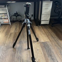 Manfrotto 3021BN Tripod With 222 Grip Action Boll Head