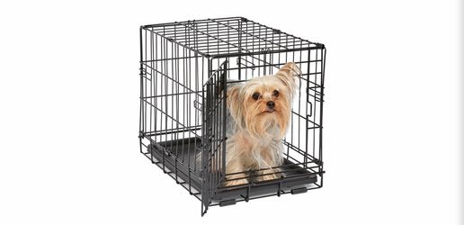 Small Dog Crate (18”) and Crate Cover