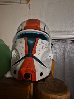 Green goblin mask/ storm trooper