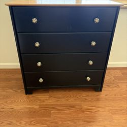 Black Wood Dresser