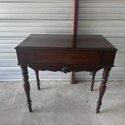 Hekman Antique Spinet Writing Desk 