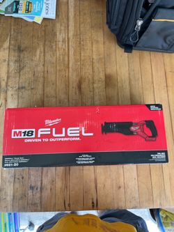 Milwaukee M18 FUEL  sawsall brand new in box tool only