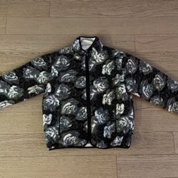 SUPREME Roses Sherpa Fleece Reversible Jacket FW16