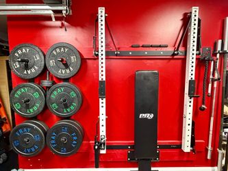 PRX Performance Folding Home Gym Package – Limited White + Custom FRAY Weights