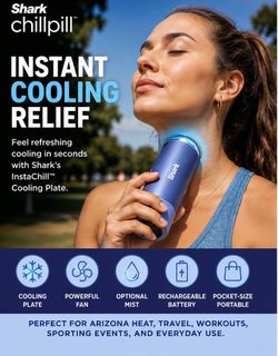 NEW Shark Chill Pill Personal Cooling System – New In The Box