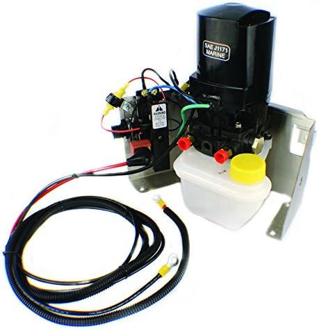 Mercury Trim Tilt Replacement Motor for Late Mercury with Oildyne Style Pump & Reservoir,