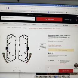 Mishimoto 1(contact info removed) Ford 7.3L Powerstroke Glow Plug Harness & Gasket - MMGH-F2D-98