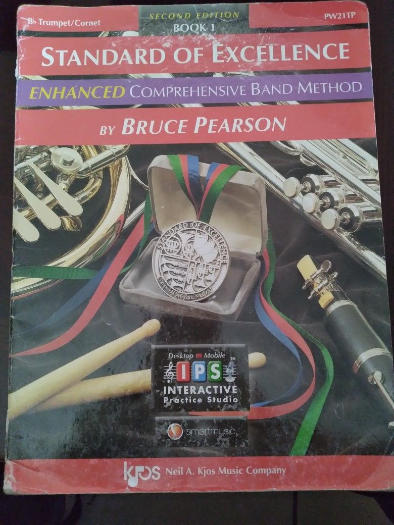 Standard Of Excellence Second Edition Book 1 Trumpet