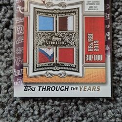 Topps Bryce Harper Topps Through the Years Baseball Trading Cards