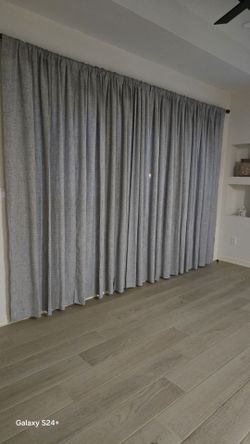 Cortinas 8 pies de alto