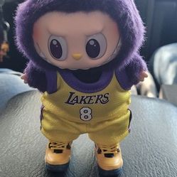 Labubu Clothes Lakers Basketball Outfit
#8 Shoes/Clothes