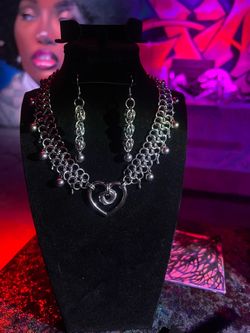 Handmade stainless steel chainmail jewelry