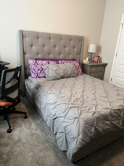 Queen Bed Frame And Mattress