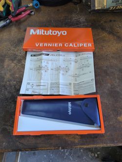 Mitutoyo Vernier Caliper with Case