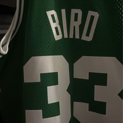 Brand New Never Worn Throwback Larry Bird Jersey
