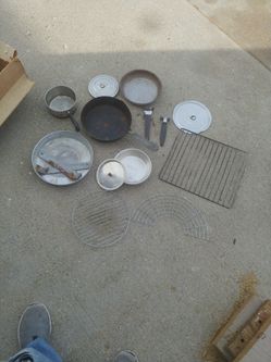 Old Camping Cookware