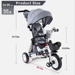 Brand: JMMD 

Baby Tricycle,

