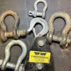 Sheave Block And Shackles