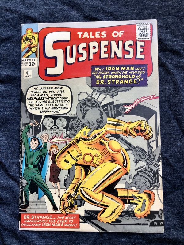 TALES OF SUSPENSE 41 Marvel Comic 3rd IRON MAN appearance