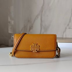 Tb Britten Cowhide Crossbody Purse Handbag Size 20x12x4cm