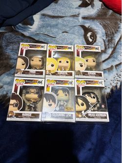 Attack on Titan Funko Pops