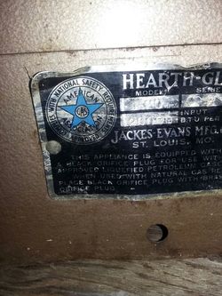 Hearth Glo gas heater vintage for Sale in Houston, TX - OfferUp