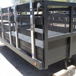 ### JUST SOLD ###The "ROYAL REGAL RUFF 'N' READY" STAKEBED, FLATBED. auto parts accessories