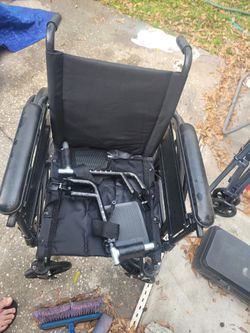 Drive Wheelchair With Footrests