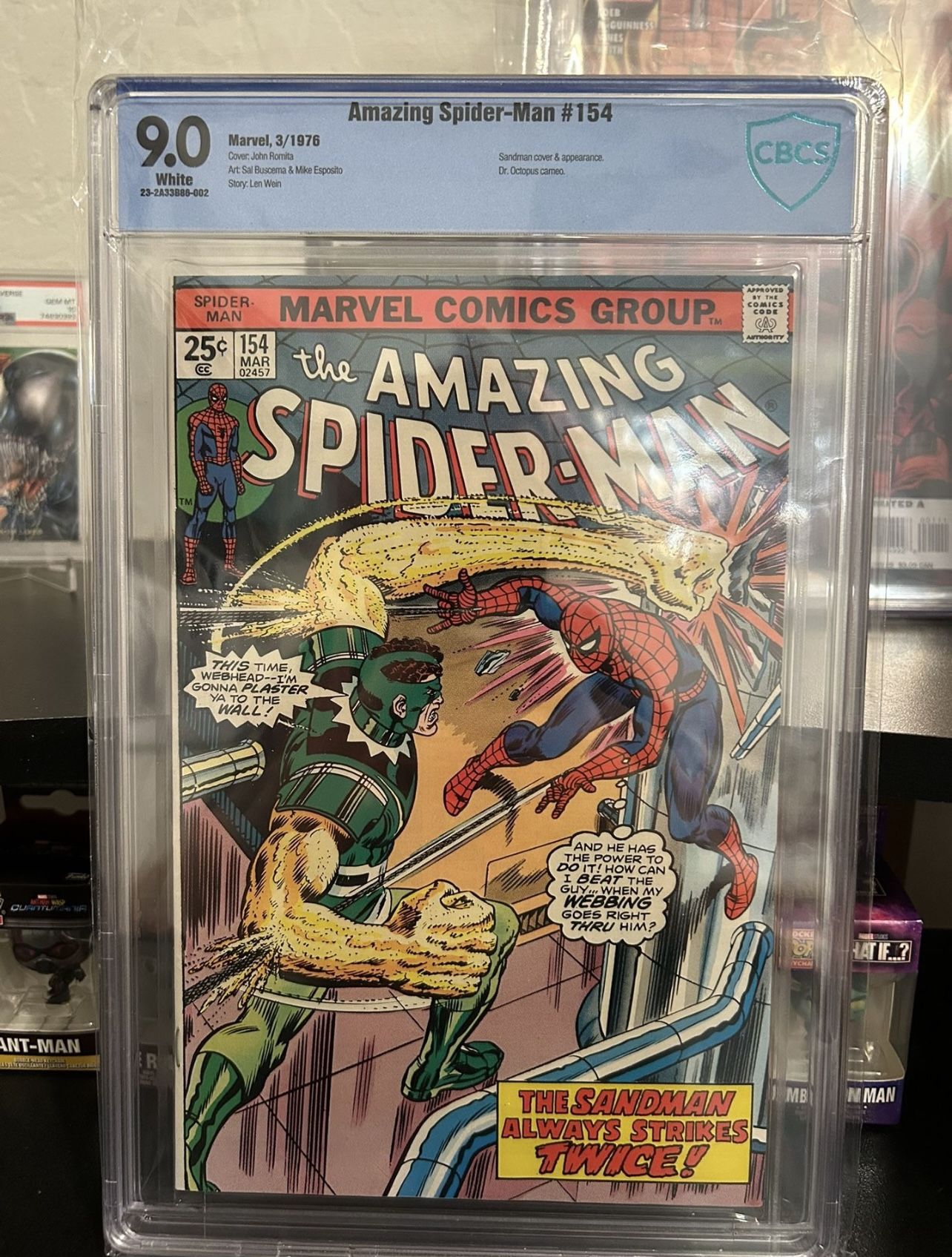 Amazing spiderman #154 comic