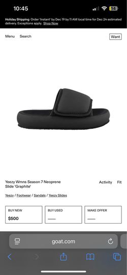 Yeezy sandals