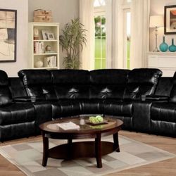 Black Sectional