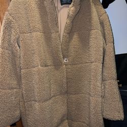 Long Levi’s Teddy Coat