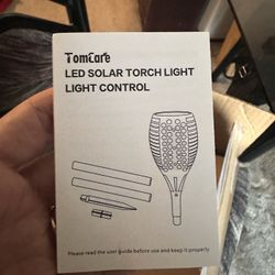 LED Solar Torch Light 