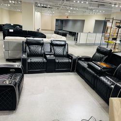 SALE💎3PC Power Recliner Sofa Set with LED and Drop Down