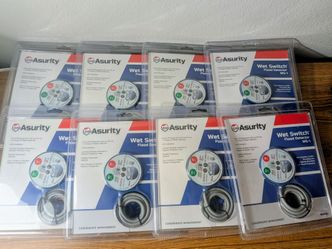 Asurity Wet Switch Flood Detector Model WS-1