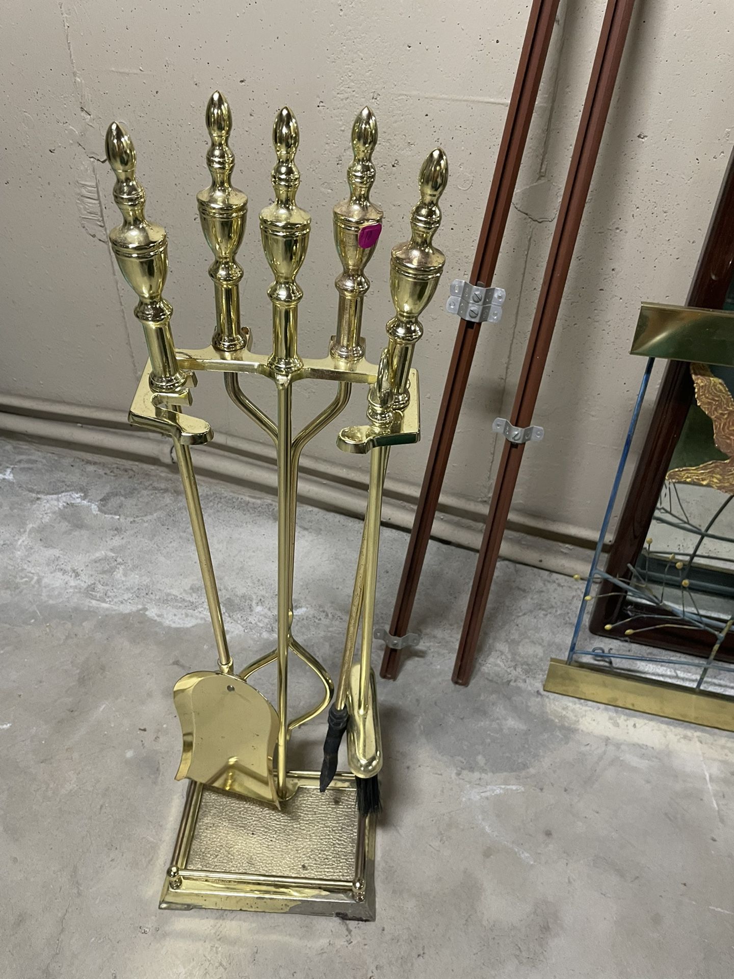 Brass Fire Tools