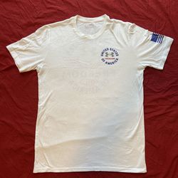 Men’s Under Armour Freedom T-Shirt Size Medium White