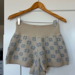 Knitted Mini Shorts