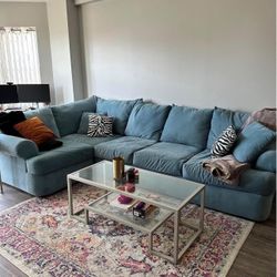 Living Room (Couch, Rug & Coffee Table) 