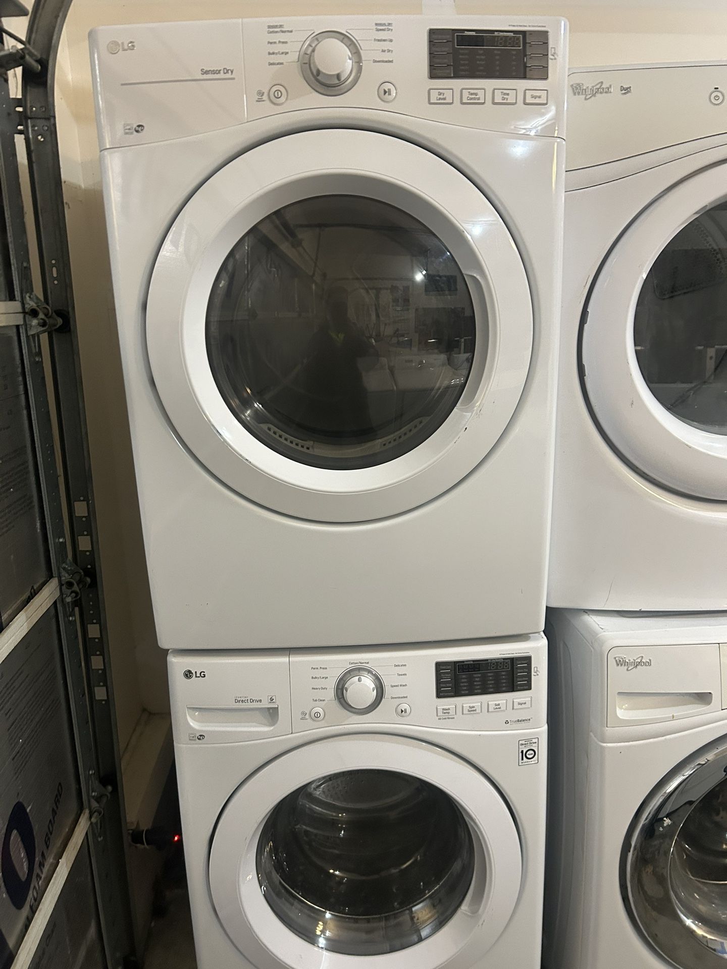 Stacked Washer And Dryers