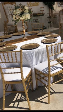 Chiavari chairs
