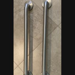 2 - 24” Grab Bars 