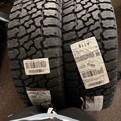 4 Master track tires  245/65/r17