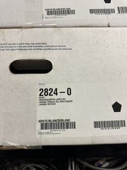 KOHLER 2824-0 Under mount Sink