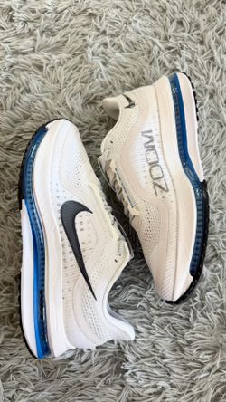 Size 12 Men’s Nike Pegasus Premium White Metallic Blue HQ2592-104.