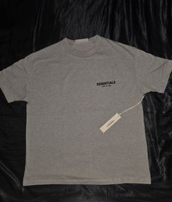Fear of God Essentials Shirt, Dark Oatmeal, Size M, L & XL