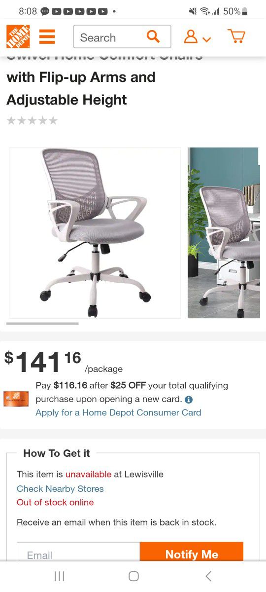 OFFICE CHAIR NEW IN BOX