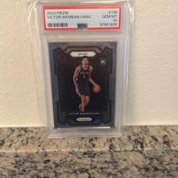 Victor Wembanyama Psa 10 Prizm Rookie Basketball Card