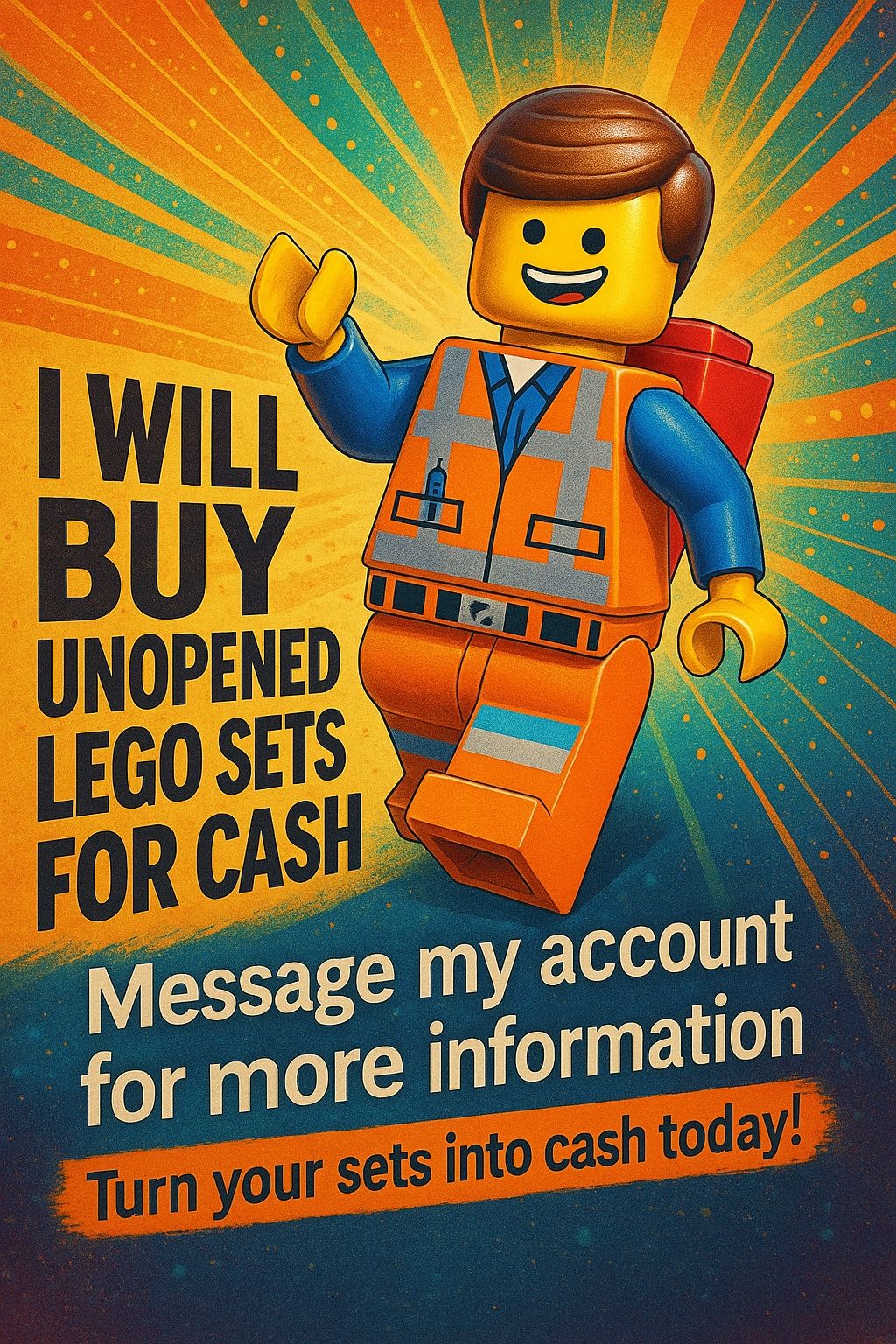 I Pay Cash for Unopened LEGO Sets!